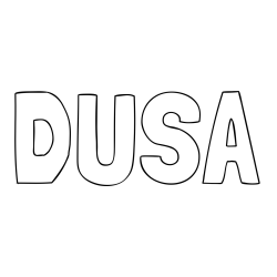 Online izdelana pobarvanka - Pobarvanka imena DUŠA