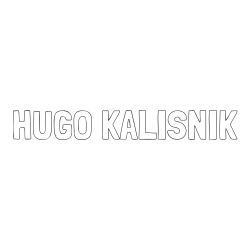 Online izdelana pobarvanka - Pobarvanka imena HUGO KALIŠNIK