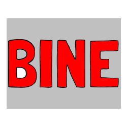 Pobarvana pobarvanka - Pobarvanka imena BINE