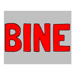 Pobarvana pobarvanka - Pobarvanka imena BINE