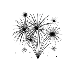 Pobarvana pobarvanka - Pobarvanke velikega ognjemeta