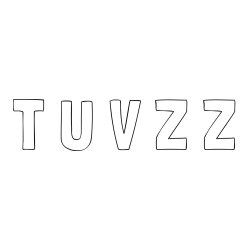 Online izdelana pobarvanka - Pobarvanka imena T U V Z Ž