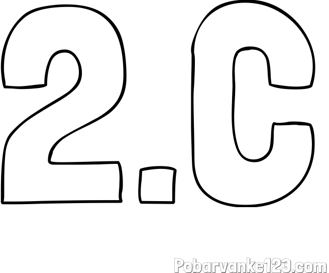 Pobarvanka imena 2.C