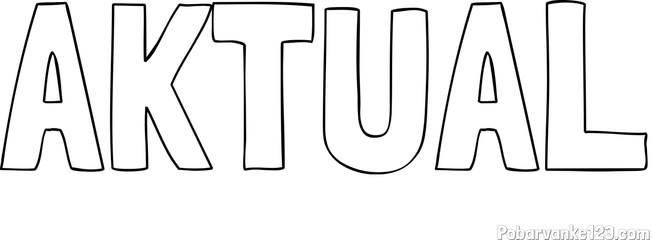 Pobarvanka imena AKTUAL