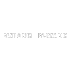 Online izdelana pobarvanka - Pobarvanka imena DANILO DUH     BOJANA DUH