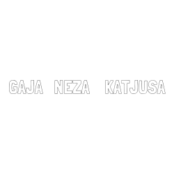 Online izdelana pobarvanka - Pobarvanka imena GAJA   NEŽA    KATJUŠA