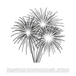 Online izdelana pobarvanka - Pobarvanka imena NASVIDENJE25POZDRAVLJEN26 in lepa pobarvanka ognjemeta