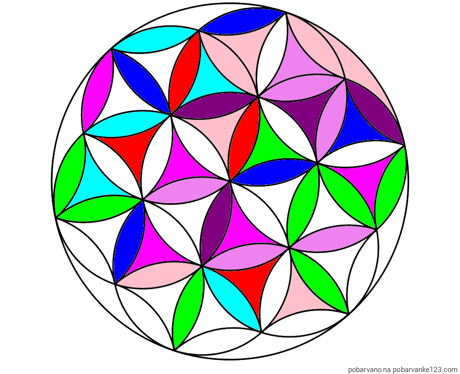 POBARVANA POBARVANKA - Mandale 2