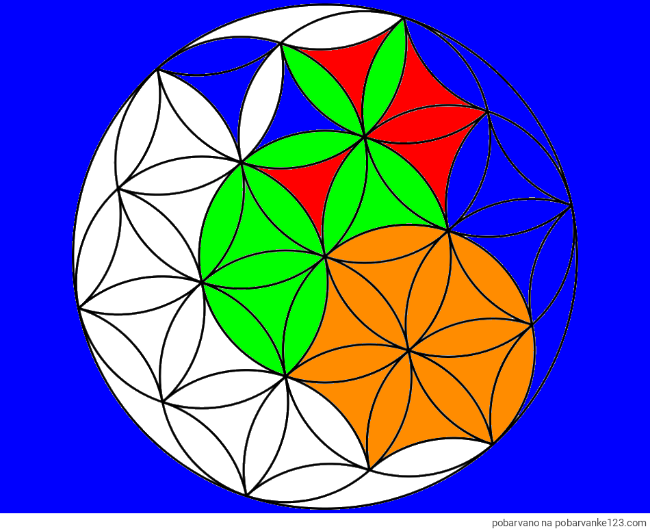 POBARVANA POBARVANKA - Mandale 2