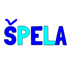 POBARVANA POBARVANKA - Pobarvanka imena ŠPELA