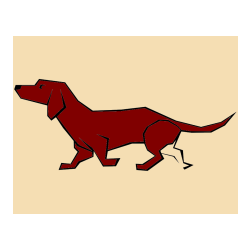 Pobarvana pobarvanka - Pobarvanka jazbečarja