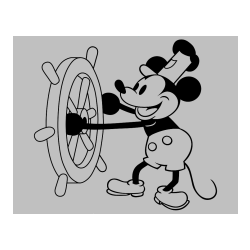 Pobarvana pobarvanka - Pobarvanka Miki Miške (Mickey Mouse)