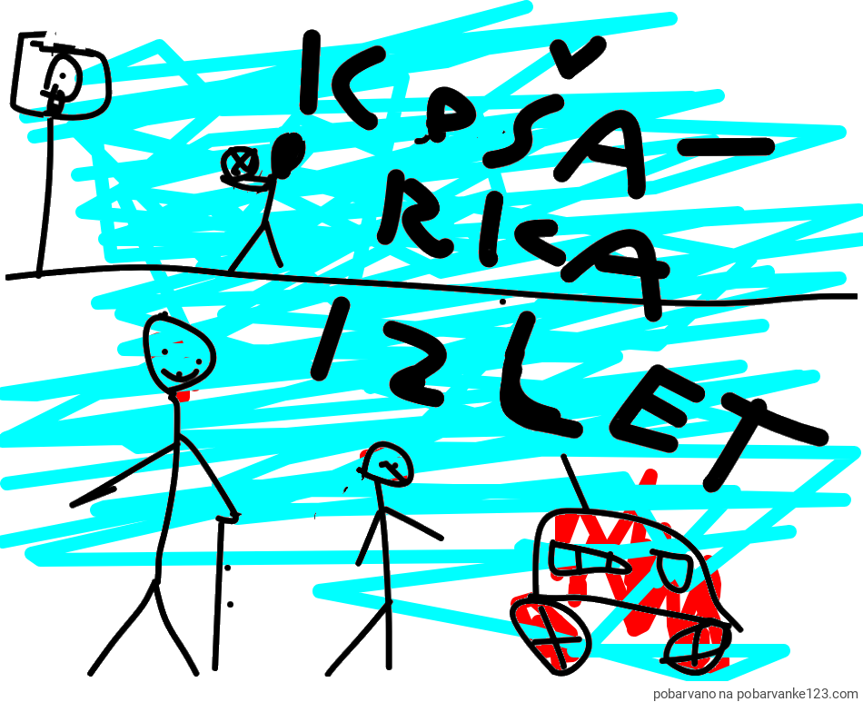 POBARVANA POBARVANKA - pobarvanka