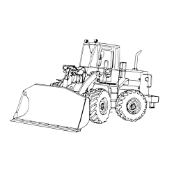 Pobarvana pobarvanka - Pobarvanka velikega bagra