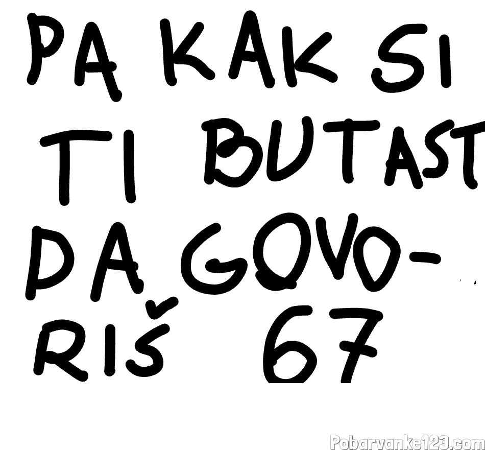 Ustavimo govorjenje 67 za vedno!
