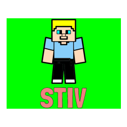 POBARVANA POBARVANKA - Pobarvanka imena STIV in pobarvanka Minecraft figurice