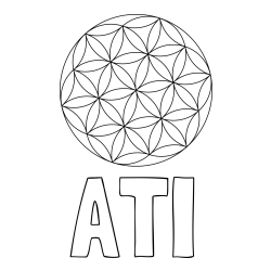 Online izdelana pobarvanka - Pobarvanka imena ATI in mandale 2