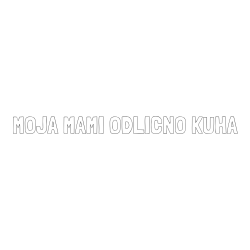 Online izdelana pobarvanka - Pobarvanka imena MOJA MAMI ODLIČNO KUHA