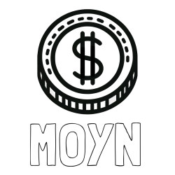 Online izdelana pobarvanka - Pobarvanka imena MOYN in pobarvanka kovanca - USD (ameriški dolar)