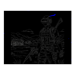 Pobarvana pobarvanka - Otroška PUBG pobarvanka