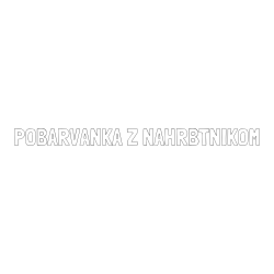 Online izdelana pobarvanka - Pobarvanka imena POBARVANKA Z NAHRBTNIKOM