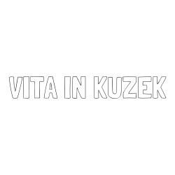 Online izdelana pobarvanka - Pobarvanka imena VITA IN KUŽEK