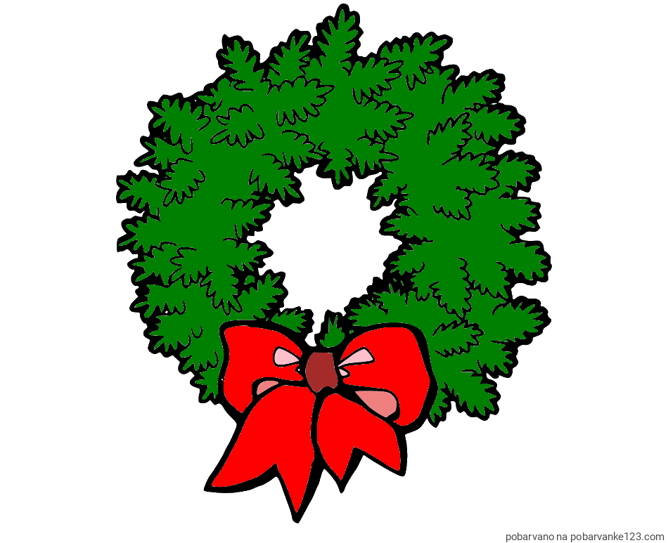 POBARVANA POBARVANKA - Adventni venček