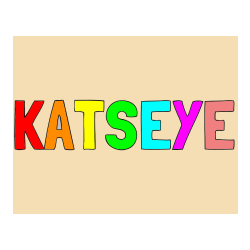 Pobarvana pobarvanka - Pobarvanka imena KATSEYE