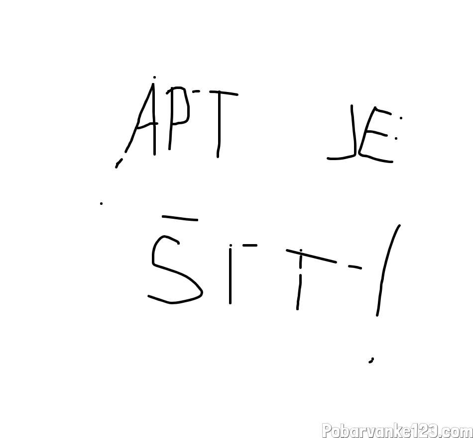 apt je šit