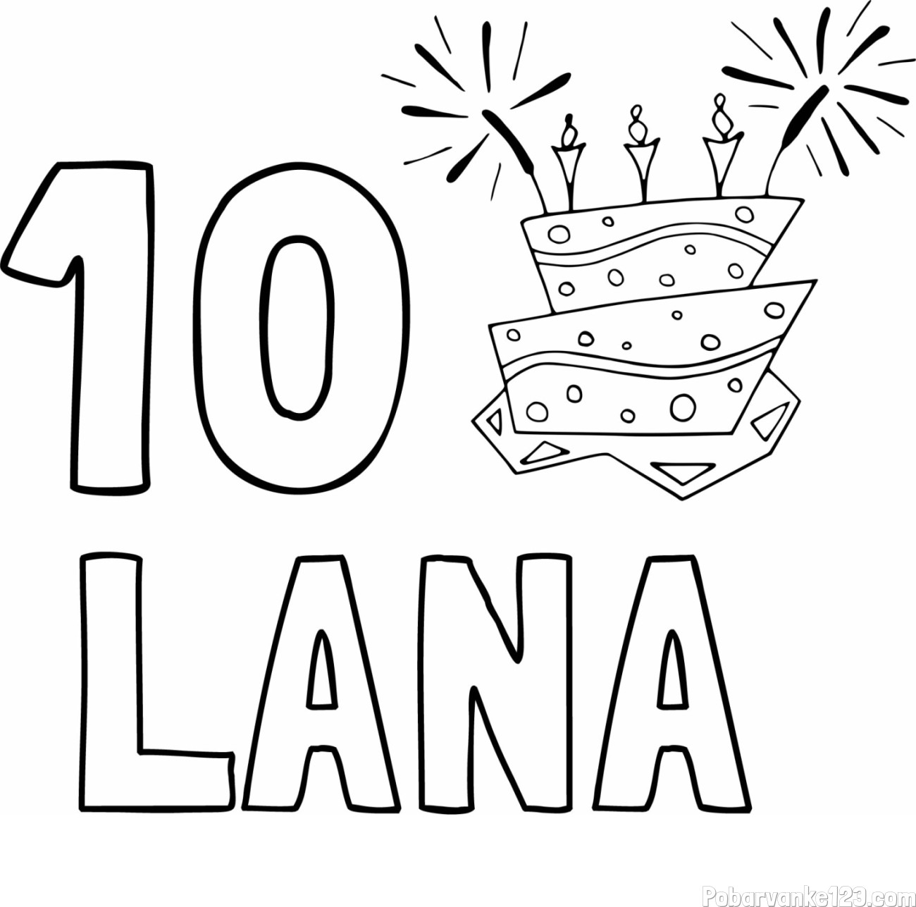 Lani za 10. rojstni dan