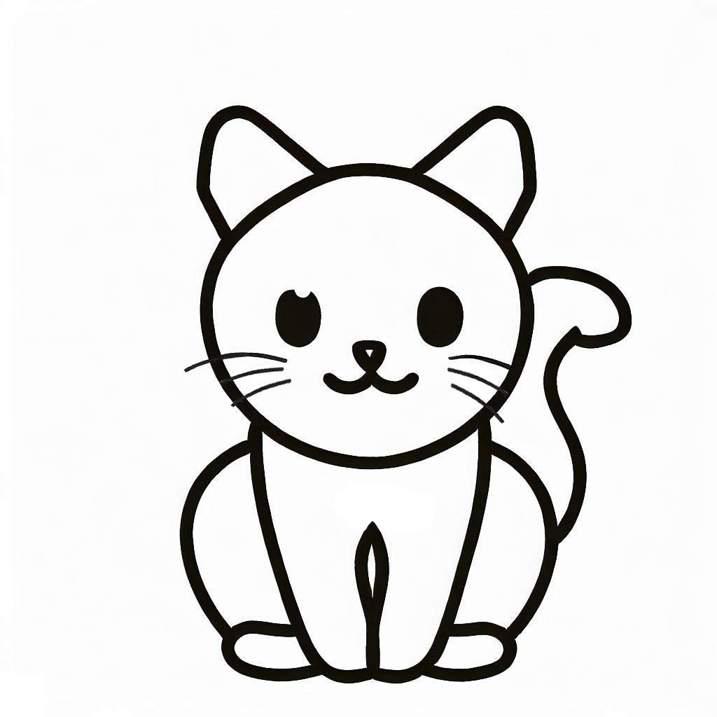 Pobarvanka prikupne mucke