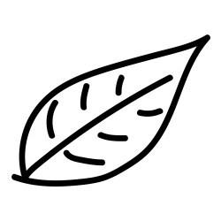 Otroška pobarvanka jesenskega lista