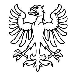 Otroška pobarvanka orla