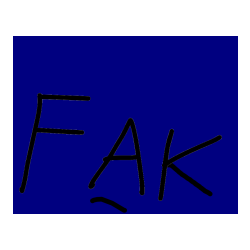 Pobarvana pobarvanka - FAK YOU