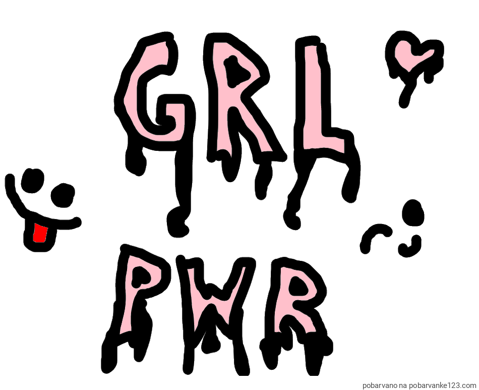 POBARVANA POBARVANKA - girl pawer