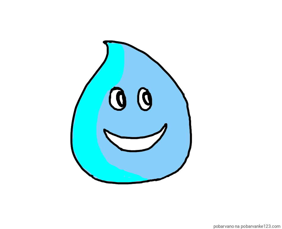 POBARVANA POBARVANKA - Kapljica Splunkie