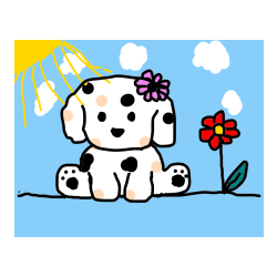 Pobarvana pobarvanka - KUŽIKA