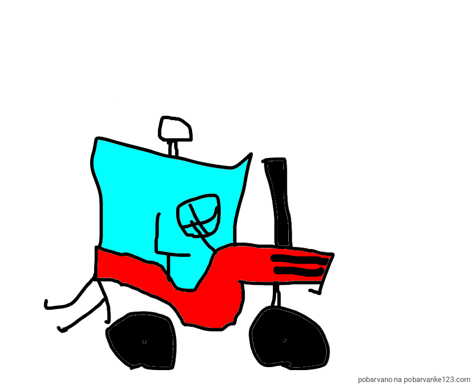 POBARVANA POBARVANKA - ločoč