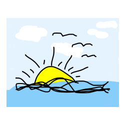 Pobarvana pobarvanka - MORJE