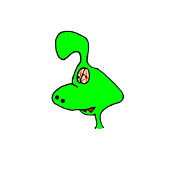 Pobarvana pobarvanka - Otroška pobarvanka pošasti