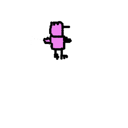 Pobarvana pobarvanka - pingvinček