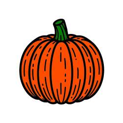 Pobarvana pobarvanka - Pobarvanka buče