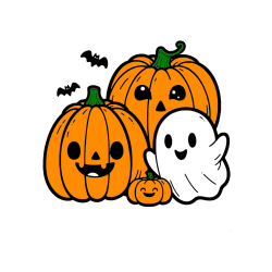 POBARVANA POBARVANKA - Pobarvanka duhca in buč za noč čarovnic