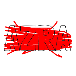 POBARVANA POBARVANKA - Pobarvanka imena AZRA