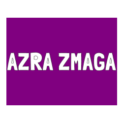 Pobarvana pobarvanka - Pobarvanka imena AZRA ZMAGA