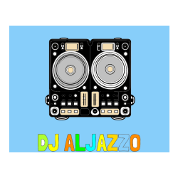 Pobarvana pobarvanka - Pobarvanka imena DJ ALJAZZO in pobarvanka DJ MIXER