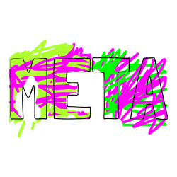 Pobarvana pobarvanka - Pobarvanka imena META