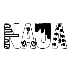 Pobarvana pobarvanka - Pobarvanka imena NAJA