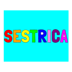 Pobarvana pobarvanka - Pobarvanka imena SESTRICA