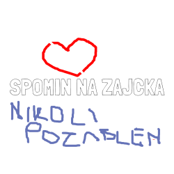 Pobarvana pobarvanka - Pobarvanka imena SPOMIN NA ZAJČKA